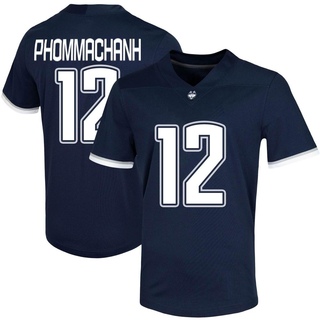 Tyler Phommachanh Game Navy Youth UConn Huskies Untouchable Football Jersey